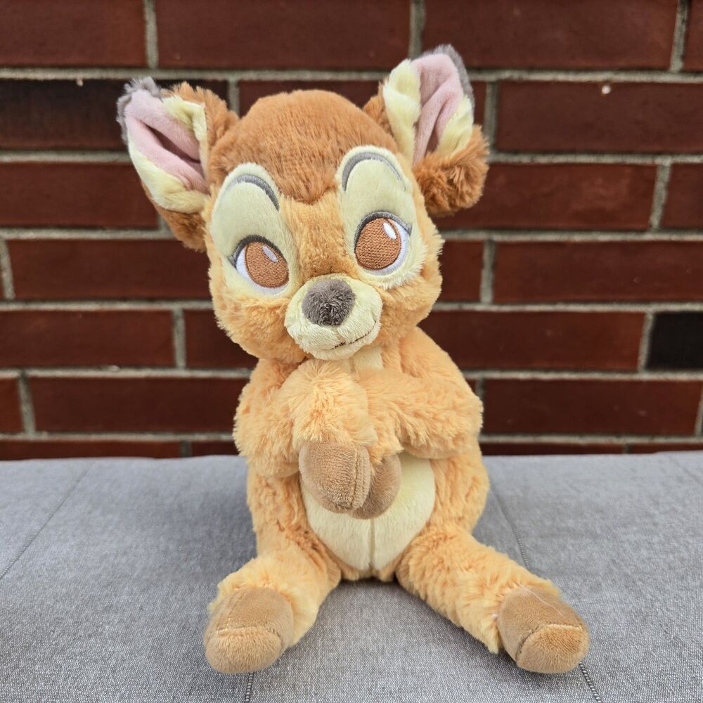 9" Disney Parks Store Babies Baby Bambi Deer Plush Toy Soft NoTag Stuffed Animal